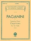 Paganini: 24 Caprices, Op. 1 [sheet music]