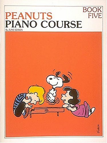 The Peanuts Piano Course, Book 5 cover