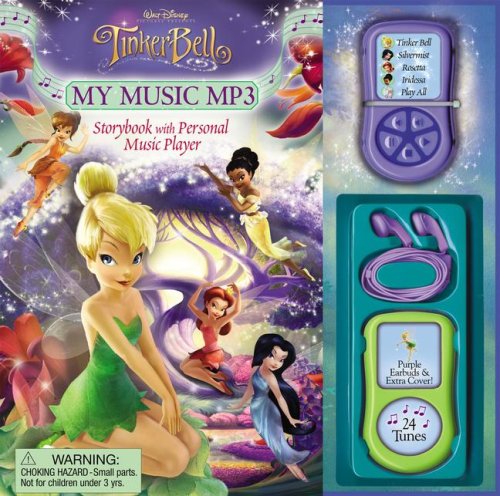 Cover of Disney Fairies Tinker Bell Storybook and My Music (Rd Innovative Book and Player Format)