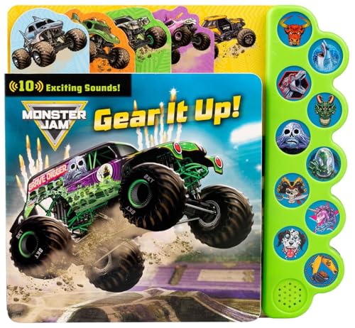 Monster Jam: Gear it Up! (10-Button Sound Books)