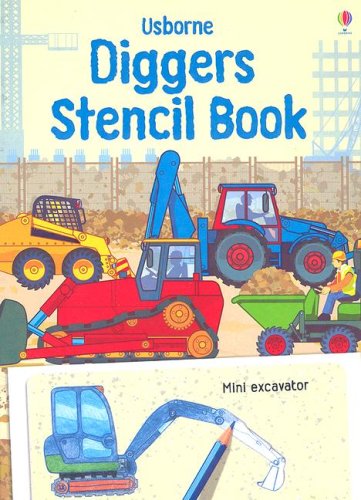 Diggers Stencil Book book cover