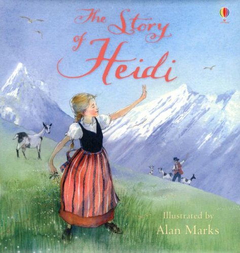 The Story of Heidi book cover