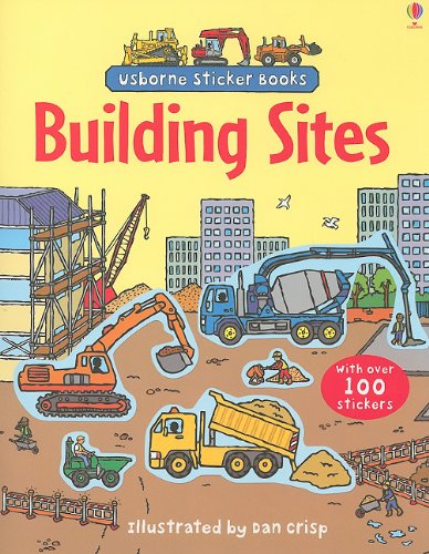 Cover of Building Sites (Usborne Sticker Book)