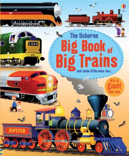 Big Book of Big Trains (By: megan-cullis) cover