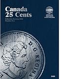 25 Cent Canadian Folder Vol 5 Official Whitman Coin Folder