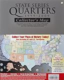 State Series Quarters 19992009 Collectors Map Including The District Of Columbia Puerto Rico The Us Virgin Islands Guam American Samoa And The Northern Mariarna Islands