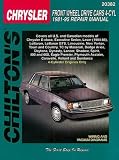Chiltons Chrysler Front Wheel Drive Cars 4cyl 198195 Repair Manual