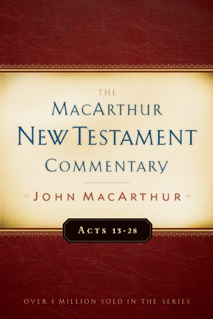 Acts 13-28 MacArthur New Testament Commentary book cover