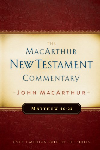 Matthew 16-23: New Testament Commentary book cover