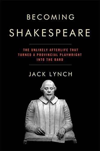 Becoming Shakespeare book cover