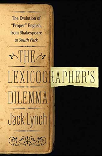 The Lexicographer's Dilemma book cover
