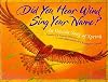 Did You Hear Wind Sing Your Name?: An Oneida Song of Spring