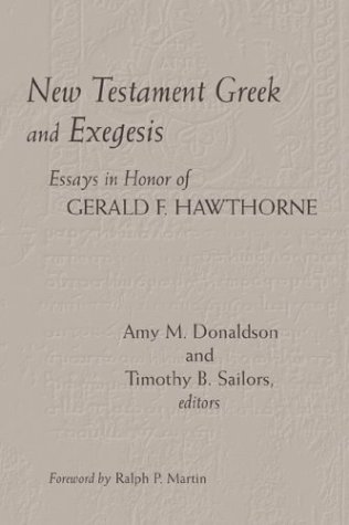 New Testament Greek and Exegesis book cover