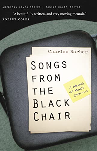 Songs from the Black Chair: A Memoir of Mental Interiors book cover