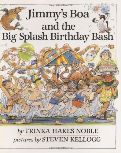Jimmy's Boa and the Big Splash Birthday Bash (Short Story) book cover