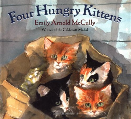 Four Hungry Kittens book cover