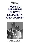 How to measure survey reliability and validity