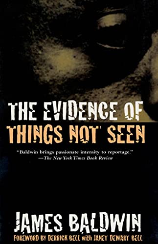 The Evidence of Things Not Seen book cover