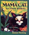 Mama Cat Has Three Kittens