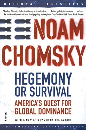 Hegemony or Survival book cover