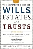 The Complete Book Of Wills Estates Trusts Third Edition