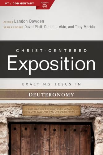 Exalting Jesus in Deuteronomy book cover