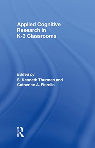 Cover of Applied Cognitive Research in K-3 Classrooms