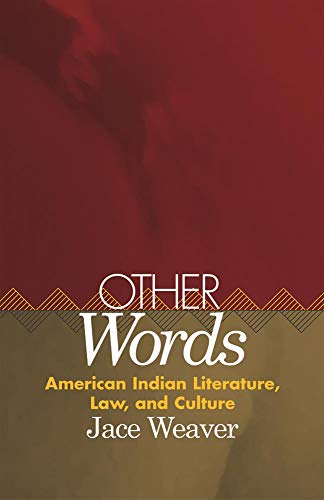 Other Words (By: Jace Weaver) cover