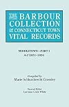 The Barbour Collection of Connecticut Town Vital Records. Volume 26: Middletown Part I, A-J 1651-1854