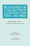 The Barbour Collection of Connecticut Town Vital Records. Volume 27: Middletown Part II K-Z and No Surname 1651-1854