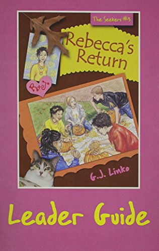 Cover of Rebeccas Return Topical Study (Seekers (Augsburg Fortress))