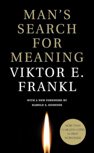 Book cover for Man's Search for Meaning by Viktor E. Frankl — Editorial Identification.