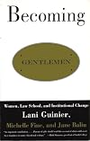 Becoming Gentlemen: Women, Law School, and Institutional Change