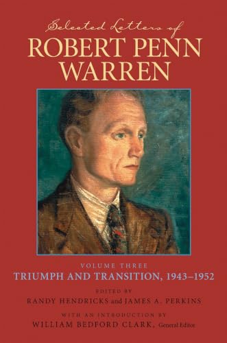 Selected Letters of Robert Penn Warren, Volume Three book cover