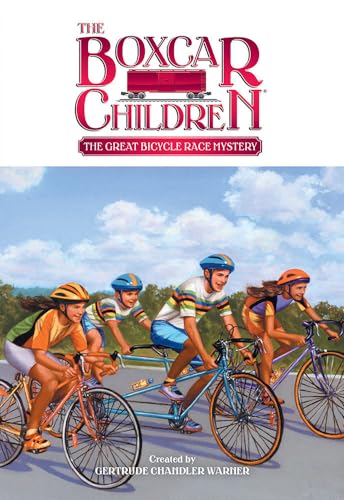 The Great Bicycle Race Mystery book cover