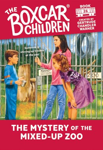 The Mystery of the Mixed-Up Zoo book cover