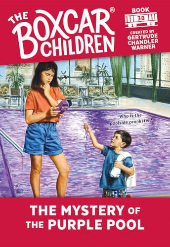 The Mystery of the Purple Pool book cover