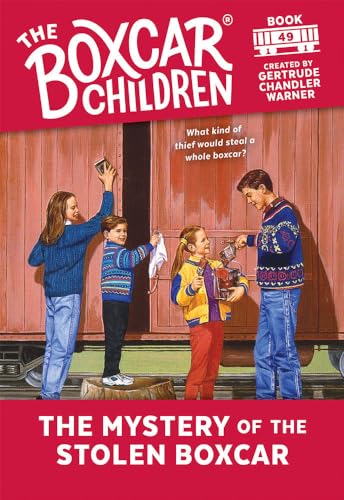 The Mystery of the Stolen Boxcar book cover