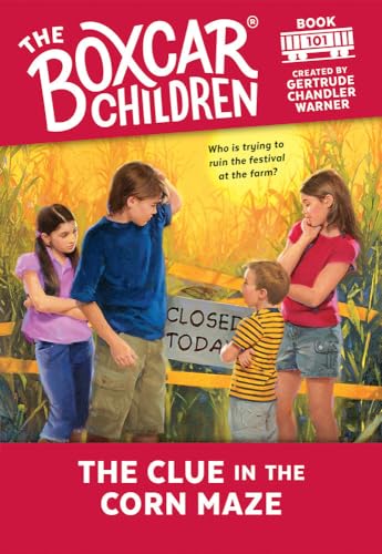 The Clue In The Corn Maze book cover