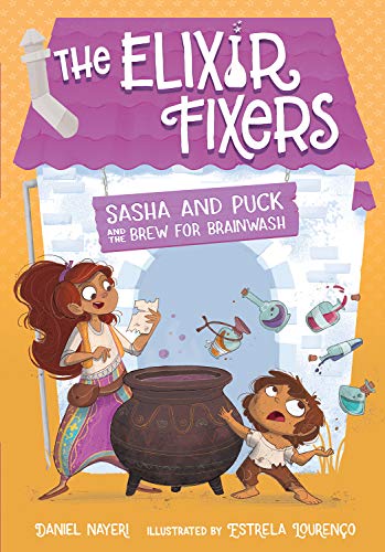 Sasha and Puck and the Brew for Brainwash book cover