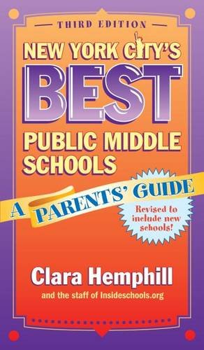 Cover of New York City's best public middle schools