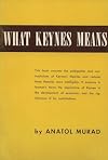 What Keynes Means