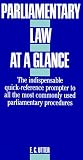 Parliamentary Law at a Glance: Based on Robert's Rules of Order Revised