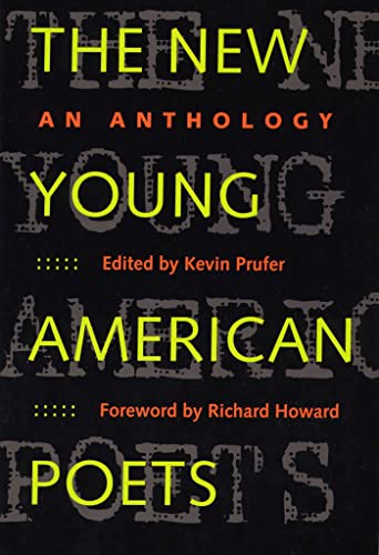 The New Young American Poets book cover