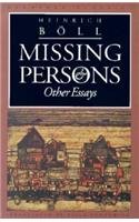 Missing Persons and Other Essays book cover