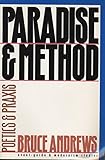 Paradise And Method Poetry And Praxis Avantgarde Modernism Studies