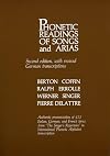 Phonetic Readings of Songs and Arias