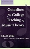 Guidelines for College Teaching of Music Theory
