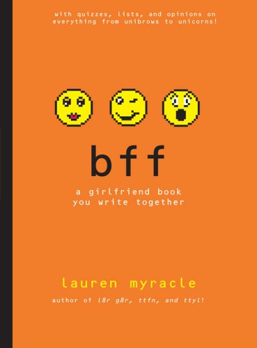 bff: a girlfriend book you write together book cover