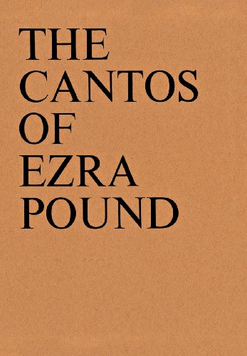Cover of The cantos of Ezra Pound